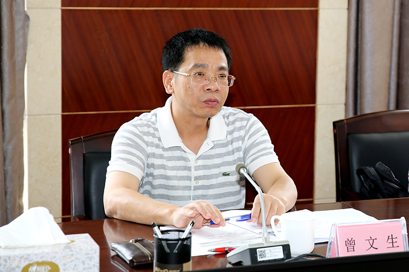 市检察院副检察长曾文生调研刑事执行检察,民事行政检察工作